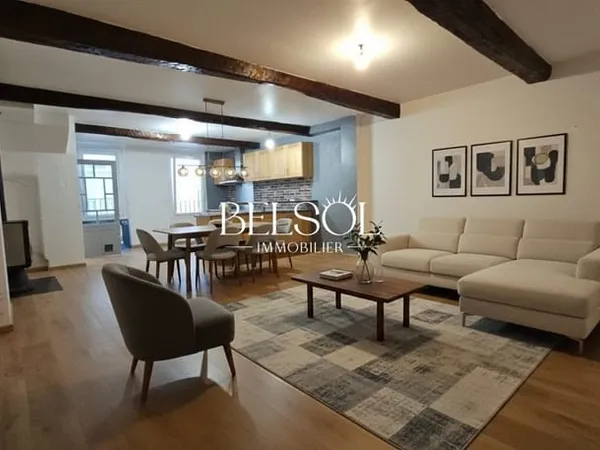 TORREILLES, Maison de village 93.32m² avec garage et terrasse s