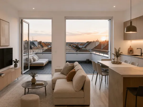 Appartement 3 pièces 68 m²