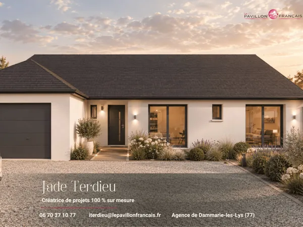 Terrain + maison 150 m²