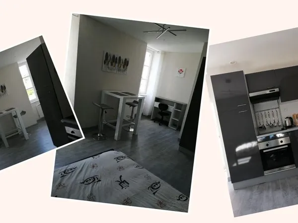 Studio meublé rénové 27m2Hyper Centre Mayenne