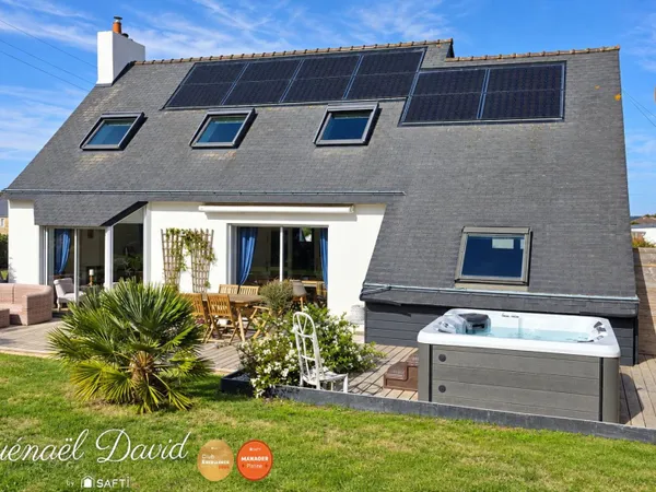 ROSCOFF - MAISON FAMILIALE BIEN ENTRETENUE, HABITABLE DE PLAIN-PIED, 4 CHAMBRES