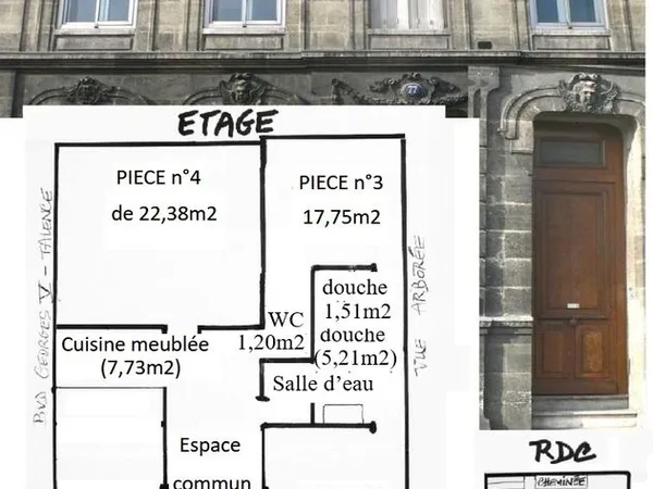 Colocation solidaire (5) Meublée Equipée Barrière de Pessac