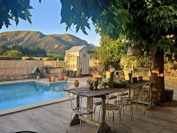 Villa piscine avec vue exceptionnelle sur le Luberon