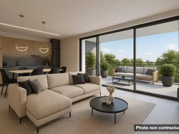 Appartement 2 pièces 45 m²