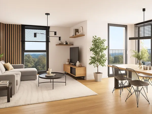 T4 de 95 m² avec rooftop  Résidence neuve Éclat de Vert, Wattignies