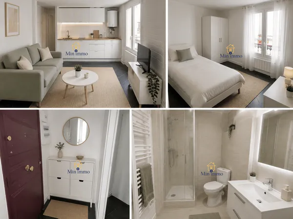 Appartement 2 pièces 27 m²