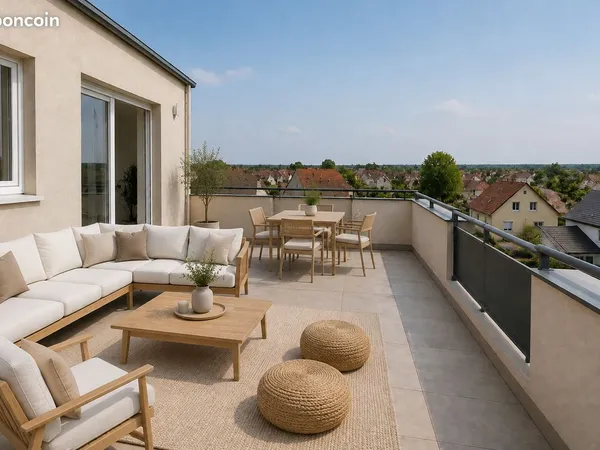 Duplex 4 pièces 74 m²