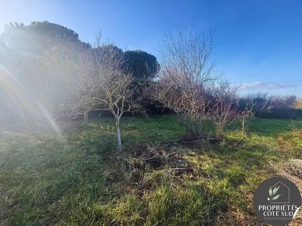 Terrain constructible 452m2