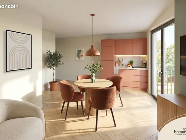 Appartement 2 pièces 43 m²
