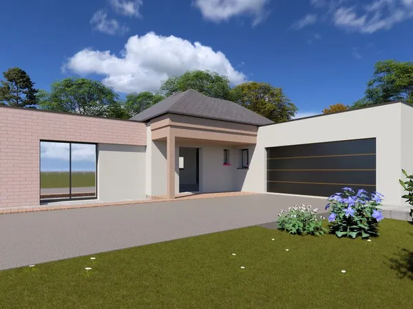 Terrain + Maison 🔴 291 270 ⚪️ 173 m²