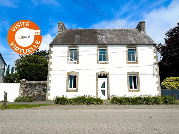 Maison familiale 141m2, grand jardin clos, Morlaix