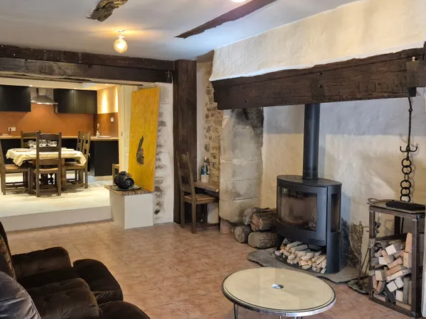 Maison coeur de ville, SAINT COME D'OLT, terrasse, jardin