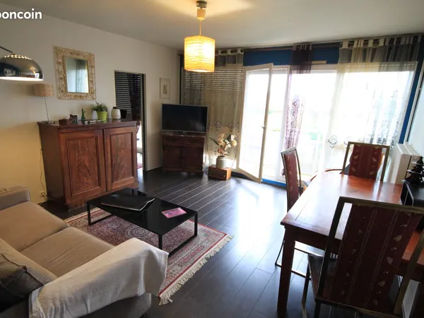 Bel appartement de type 2 avec vue dégagée sur Rouen