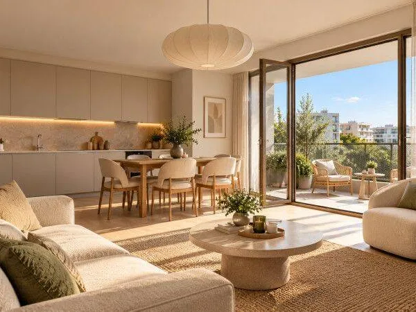 Appartement 3 pièces 58 m²