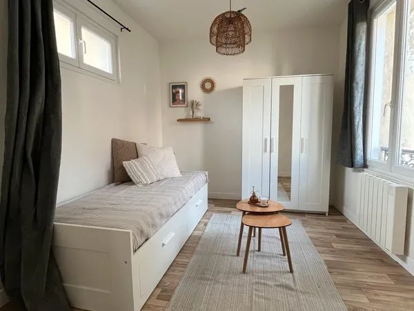 🏡 Charmant T1 meublé refait à neuf - Calme - Secteur Coty 📍 Le Havre - 525 CC