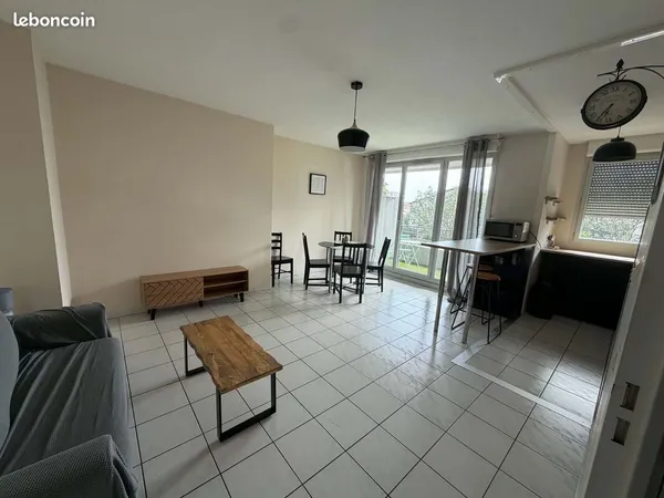 Appartement 2 pièces meublé (43m ²)