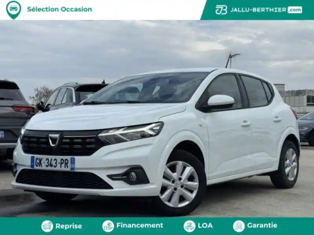 Dacia Sandero 1.0 tce 90ch confort cvt -22 — photo 1