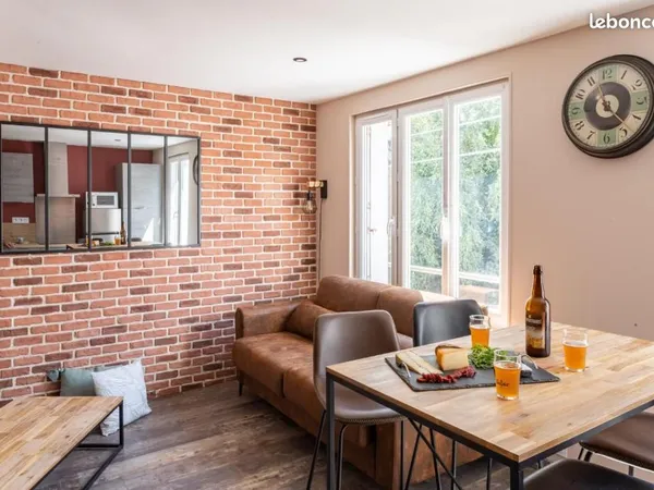 Appartement T2 style industriel 35m2 refait à neuf récemment