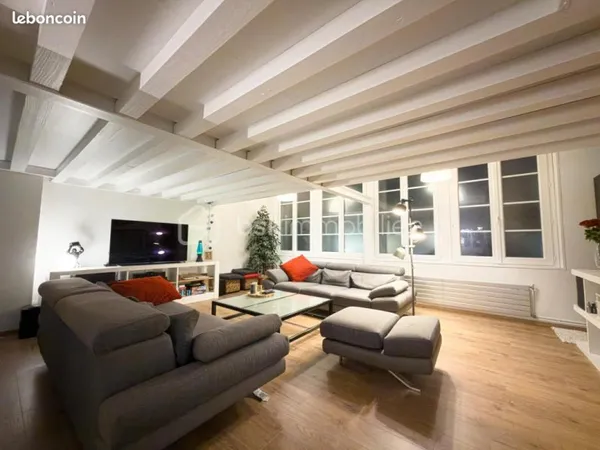 Loft 3 pièces 80 m²