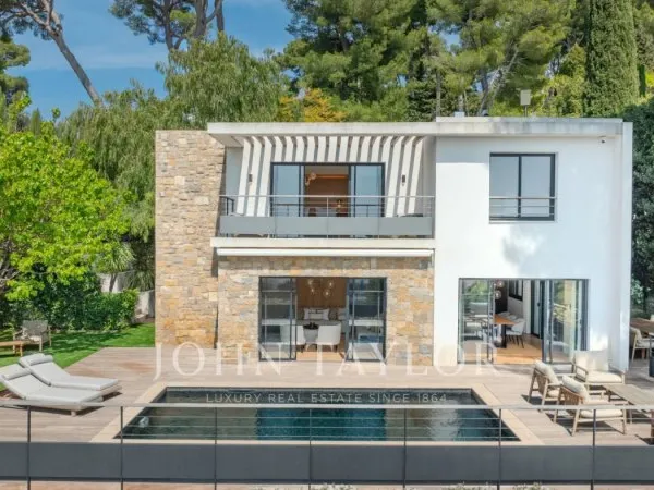 Cannes : Co-exclusivité Vue mer panoramique - Villa contemporain