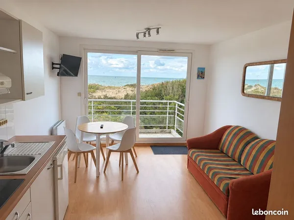Appartement meublé avec vue sur mer - 24,41 m² - Bail étudiant de 9 mois