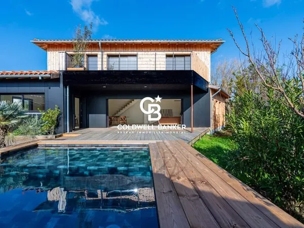HYPER-CENTRE DE LA TESTE - VILLA NEUVE 200M² - 4 SUITES - PISCINE ET JARDIN PAYSAGER - GARAGE - FRAI