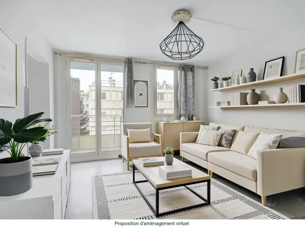 Appartement 4 pièces 76 m²