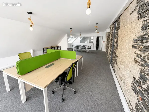 Bureaux équipés à louer - Angers - 14 à 54 m² - Tout compris