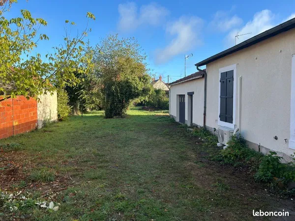 F2 avec jardin et garage
