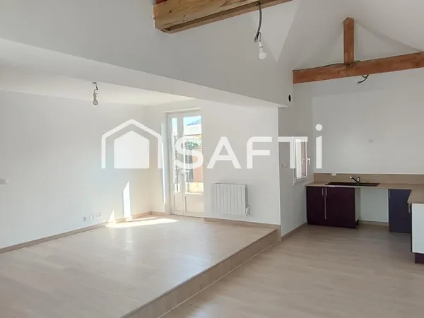 Maison plein pied renovée avec gout à Tours !