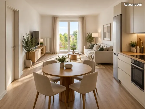 Appartement 2 pièces 45 m²