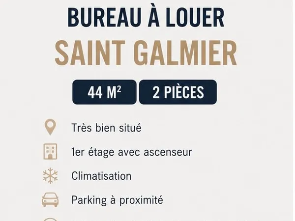 Local / bureau / cabinet médical à louer