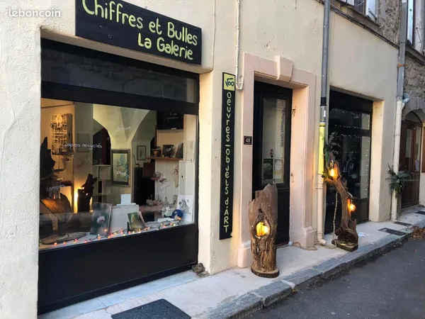 Boutique + Appartement en RDC - logement atypique