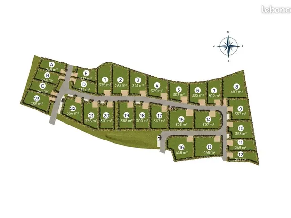 Terrain 395 m² Ploubazlanec