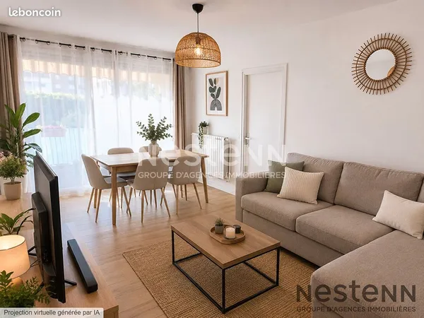 Appartement 4 pièces 64 m²
