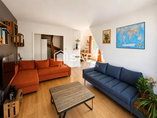 ECKBOLSHEIM - MAGNIFIQUE DUPLEX LUMINEUX - 3 CHAMBRES - GARAGE, CAVE & BALCON