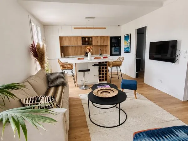 BIARRITZ - T2 MEUBLÉ DE 45 m² - LOCATION EXCLUSIVEMENT 3 MOIS