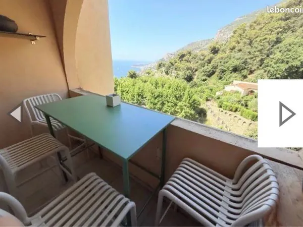 Appartement T3 meublé Roquebrune Cap Martin