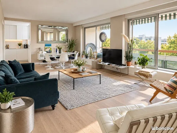 Appartement 4 pièces - 111 m² - 3 chambres - Terrasse