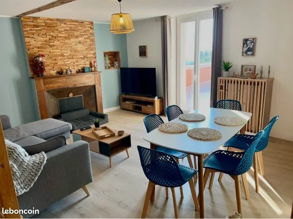 Maison avec charme meublée St Jean de moirans