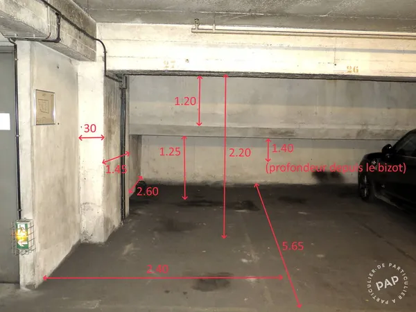 Stationnement Vente Paris   50000€
