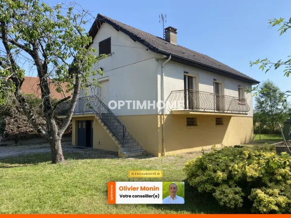 Maison familiale au calme avec potentiel à développer