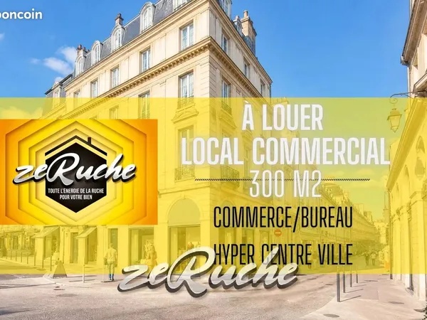 Boutique 300 m² Caen