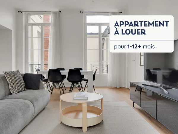 Très beau 4 pièces avec balcon au coeur du Sentier