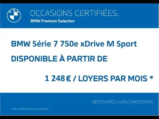 Bmw Serie 7 série 7 750ea xdrive 489ch m sport — photo 16