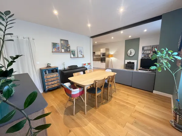 Vends appartement avec jardin - 71m²