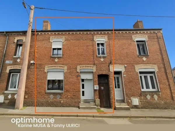 02 - Vente maison louée HIRSON - 5 pièces 78 m² - Terrain 143 m²