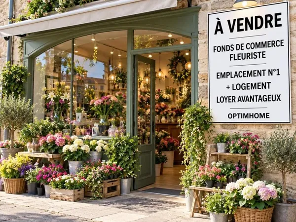 Fonds de commerce fleuriste 101 m²