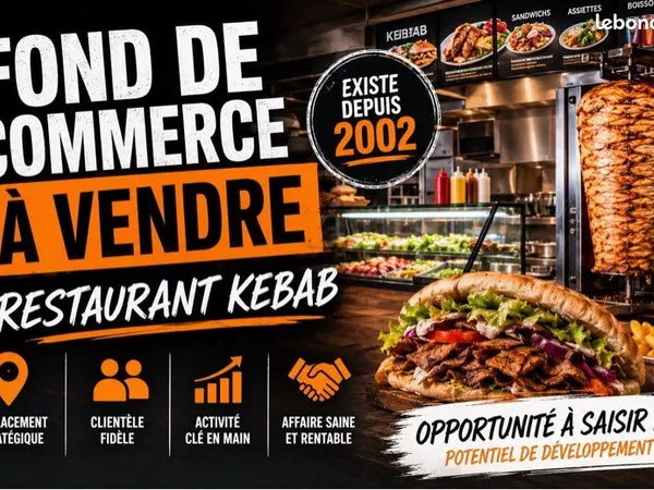 Fond de commerce de restauration rapide