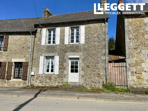 Propriété semi-détachée de deux chambres à coucher avec jardin